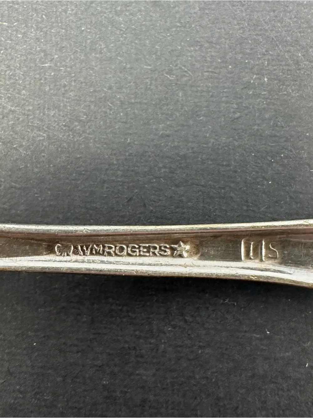 Vintage Silverplate, Chromeplate Spoons Sheffield England, Italy, WM Rogers (6)